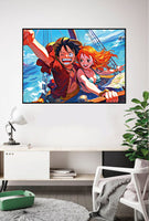 Lámina Luffy & Nami