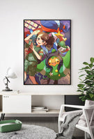 Lámina Pokemon Trainer