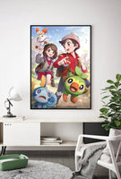 Lámina Pokemon Trainer