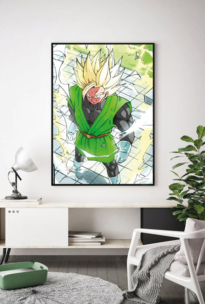 Lámina Dragon Ball Gohan Super Saiyan