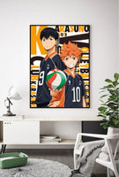 Lámina Hinata y Kageyama