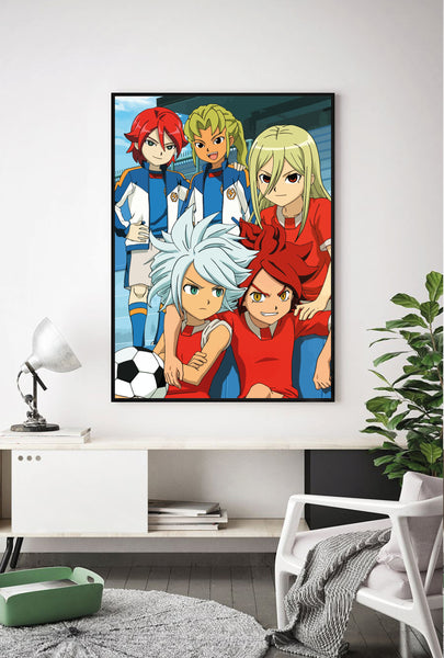 Lámina Inazuma Eleven personajes