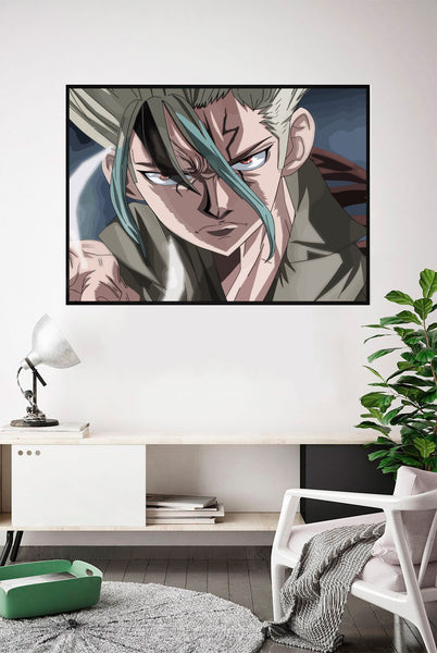 Lámina Angry Senku