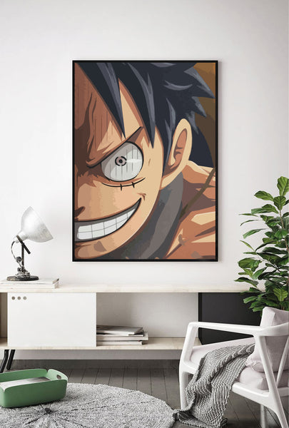 Lámina Luffy enfadado