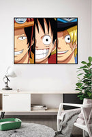 Lámina Ace Luffy y Sabo