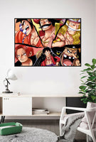 Lámina Personajes One Piece