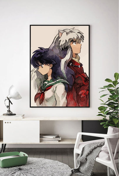 Lámina Kagome Higurashi e Inuyasha