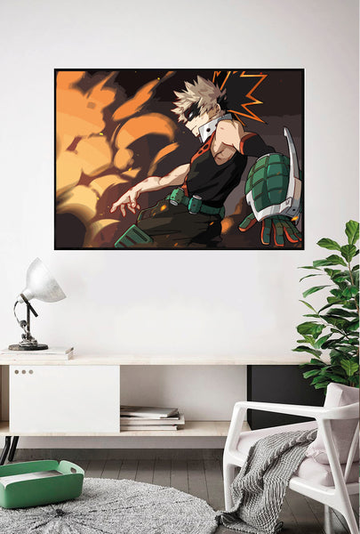 Lámina Katsuki Bakugo