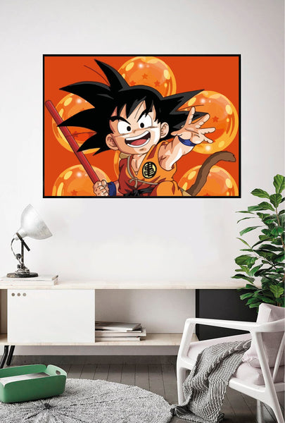 Lámina Son Goku niño