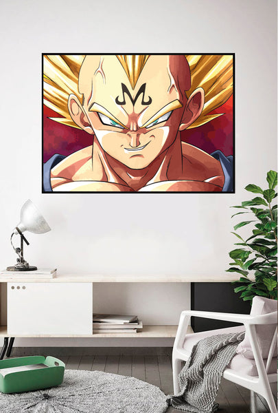 Lámina Majin Vegeta