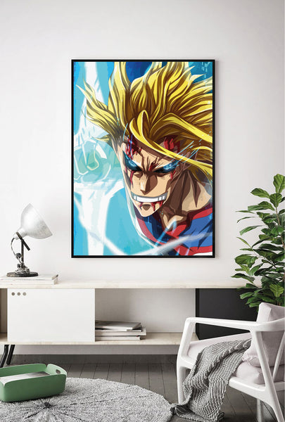 Lámina All Might Fighting