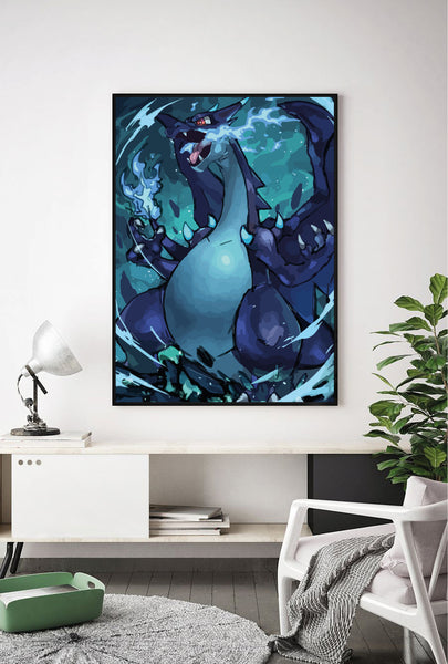 Lámina Mega Charizard X